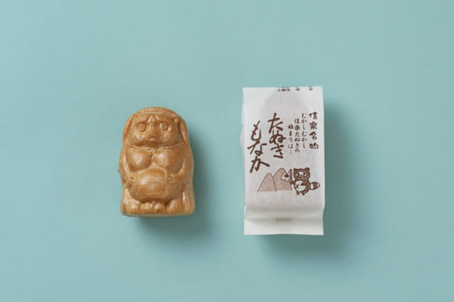 菓子吉舟川のたぬきもなか