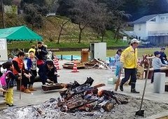 たき火で冬を楽しもう！こどもの国【冬】