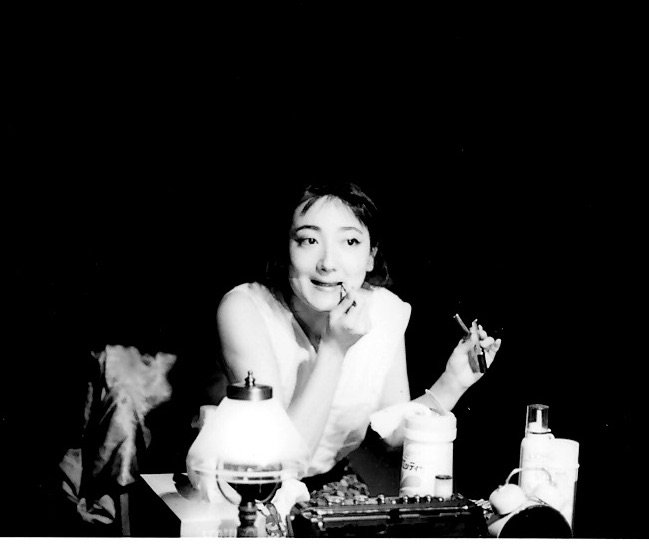 台本や演出もすべて手掛けた一人芝居で「女優を目指す少女」をテーマにした作品で演じるエドさん