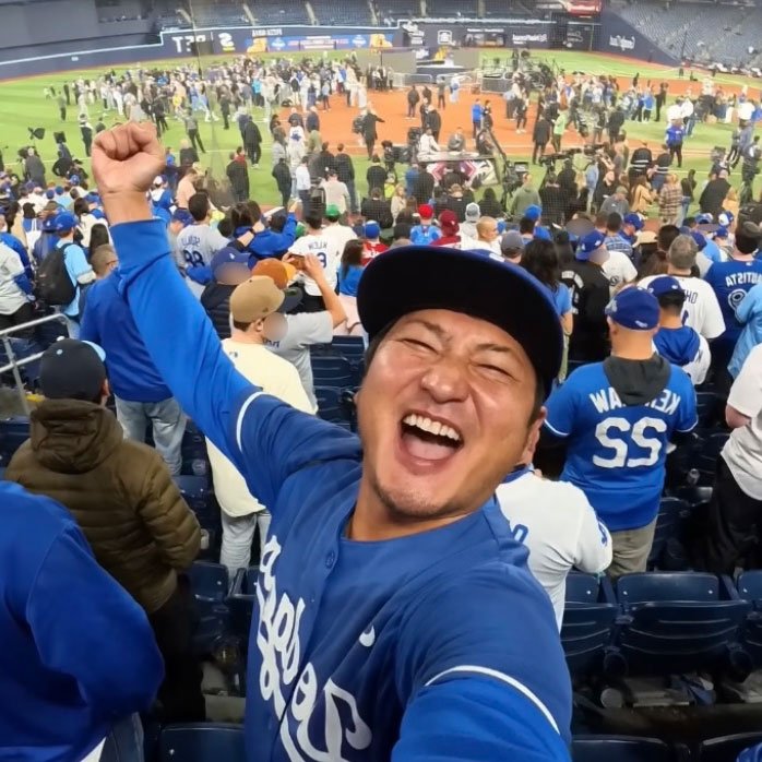 2025年、2年連続での優勝の瞬間（トロントにて）