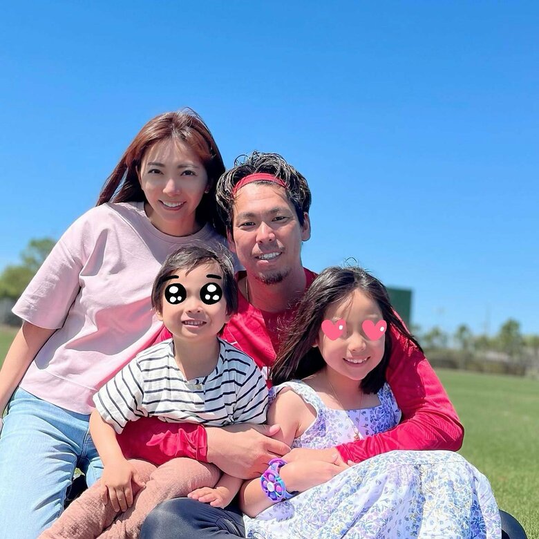 夫34歳の誕生日に家族で過ごして