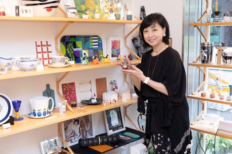 50歳の時に東京・谷中にセレクトショップをオープン
