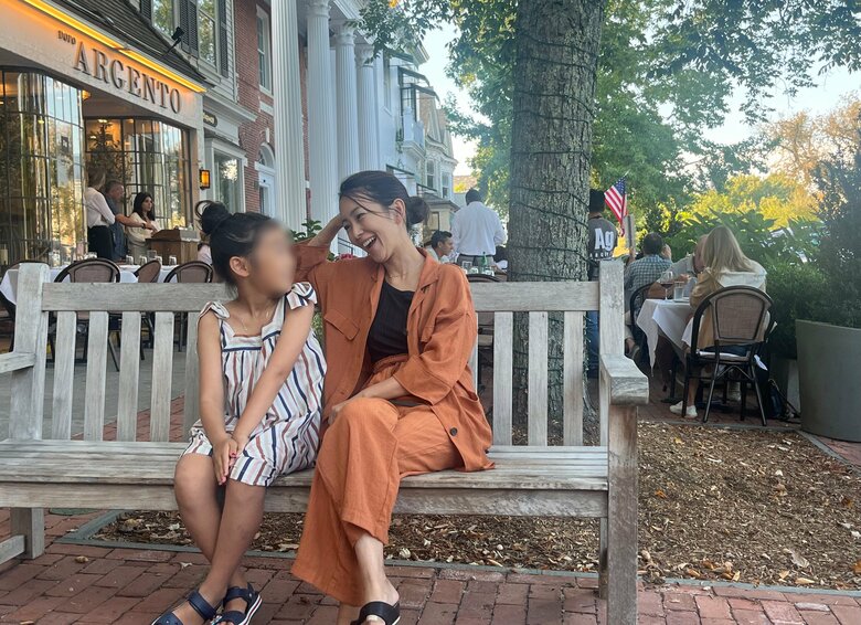 昨夏はふたりのお子さんとニューヨークで過ごした大木さん