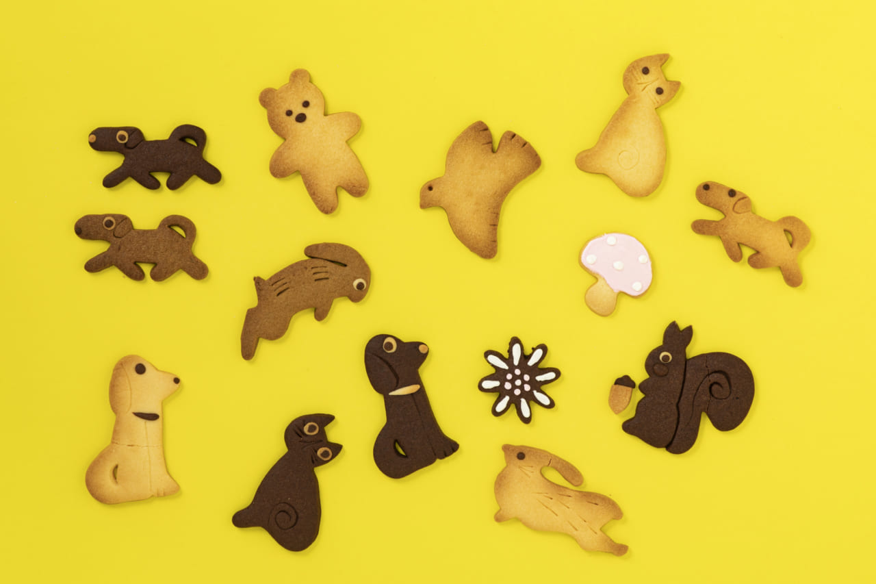 フラワーレッドクッキーボックス/hana homemade sweets