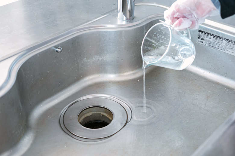 洗い終わったシンク