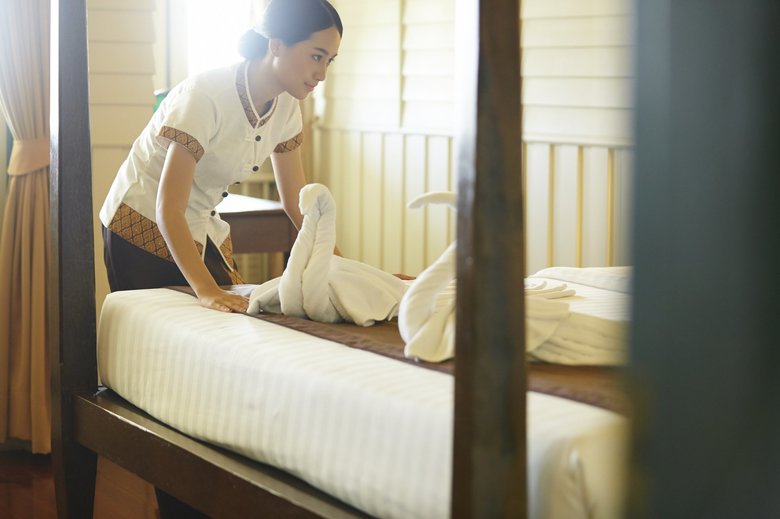 「祖母姫」はルームメイドさんの愛らしいもてなしをとても喜んだそう（写真はイメージ）