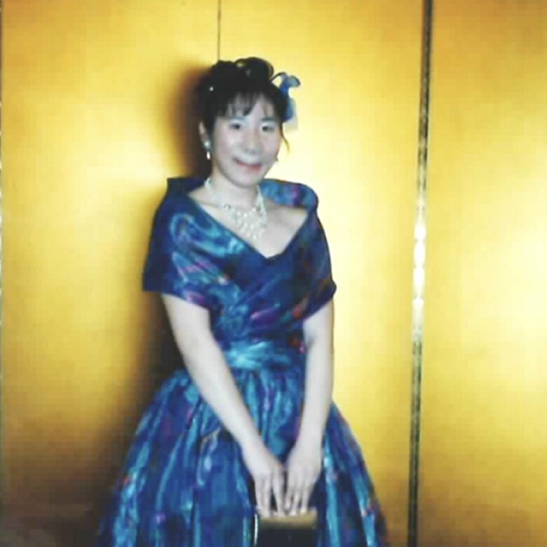 短大卒業式の謝恩会で