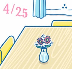 4月25日の開運風水｜花を飾れば家族運に光が差す