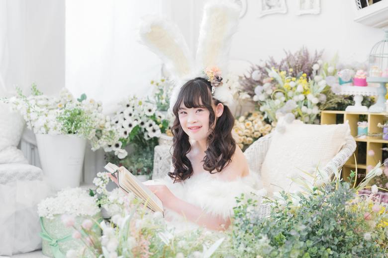 キッズ専用フォトスタジオ「SNOW IN」のモニターモデルの撮影