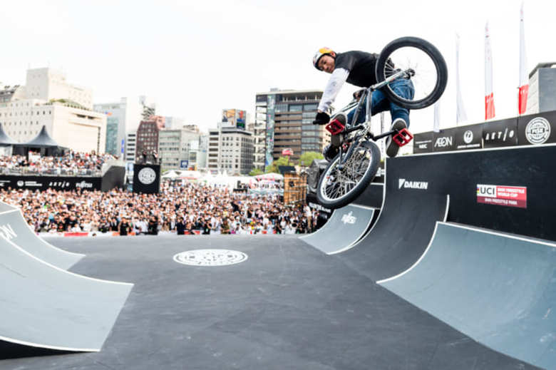 東京五輪で5位入賞を果たした中村輪夢(りむ)選手　©FISEHIROSHIMA2019