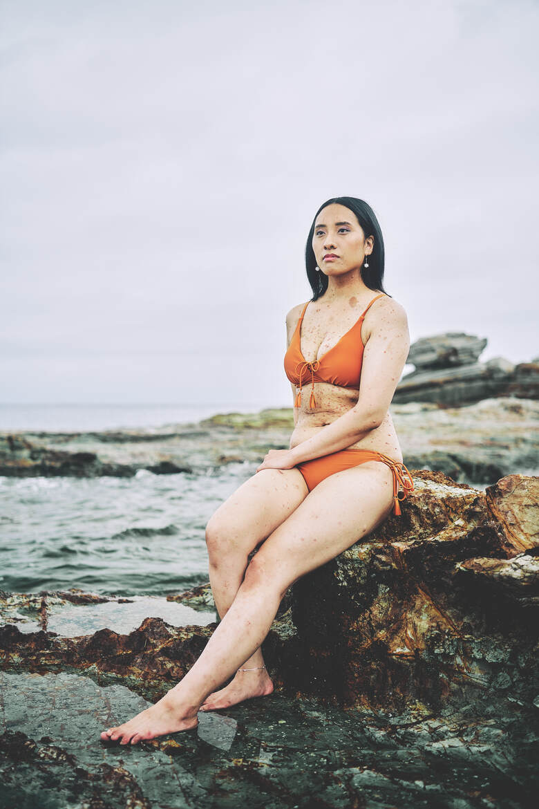 「Beauty Japan」で披露した水着写真