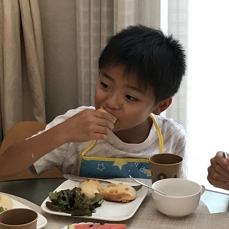 ▲自分で作るととってもおいしい!!