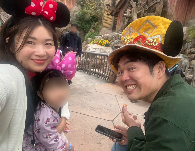 日祝休みの規則正しい生活を送るハジメさん家族のお出かけショット