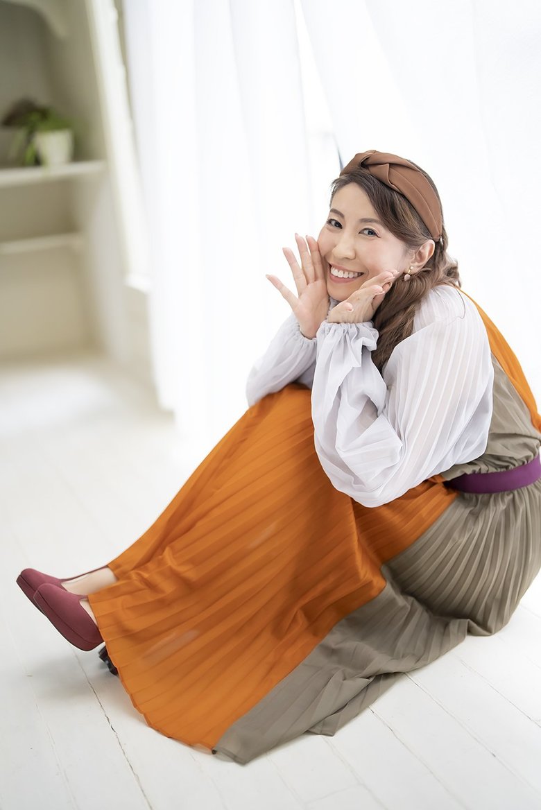 笑顔が可愛らしい三石琴乃さん