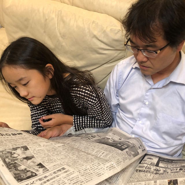 一緒に暮らせるようになった石黒さんの夫と娘