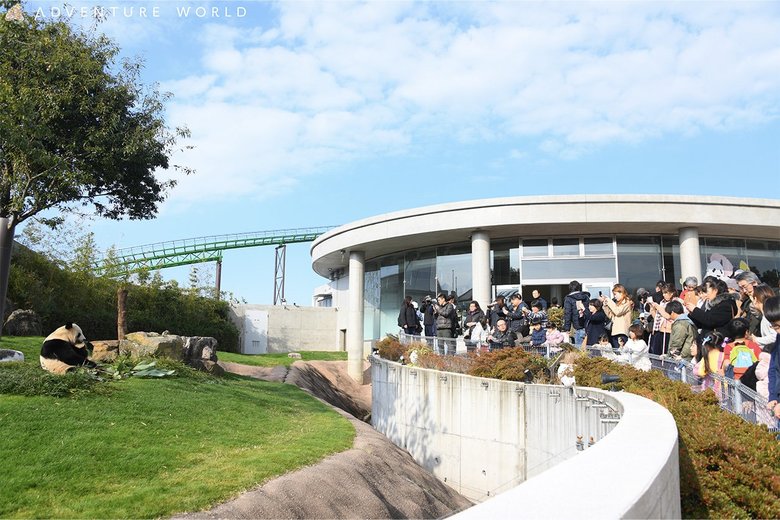 アドベンチャーワールドの園内の様子