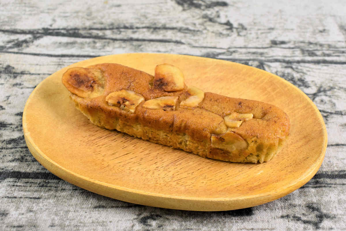 ローソン人気スイーツ「バナナのモッチケーキ」の実物画像