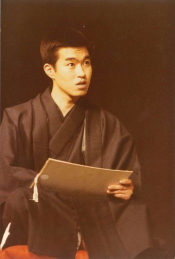 22歳頃、文学座研究所の発表会「女の一生」の様子