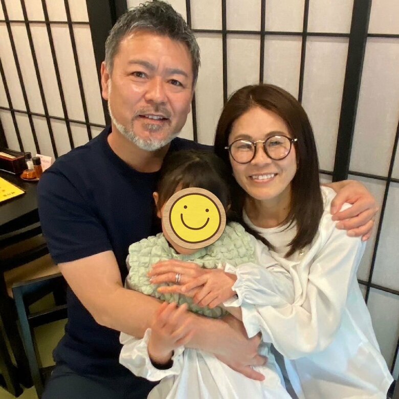 家族仲のよさが伝わる1枚