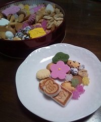 器に盛った吹きよせ