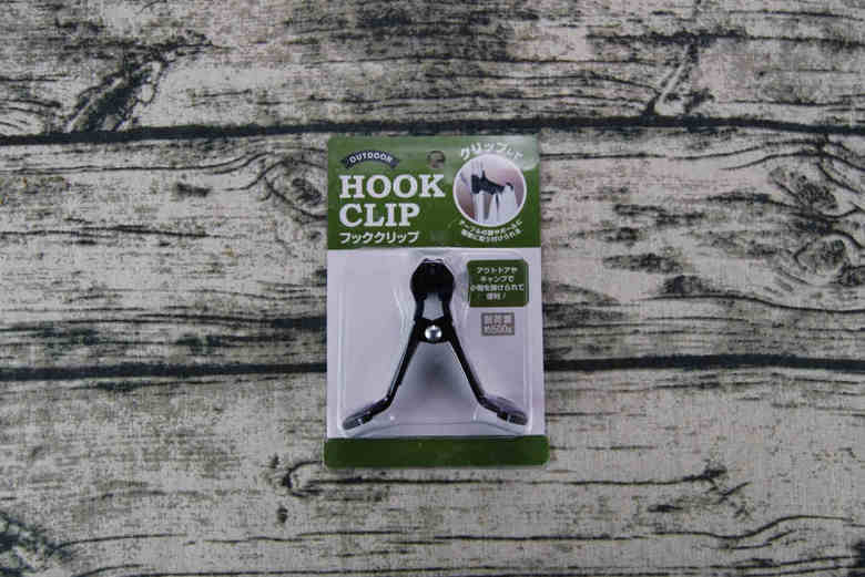 セリアのおすすめ商品「フッククリップ」のアップ画像