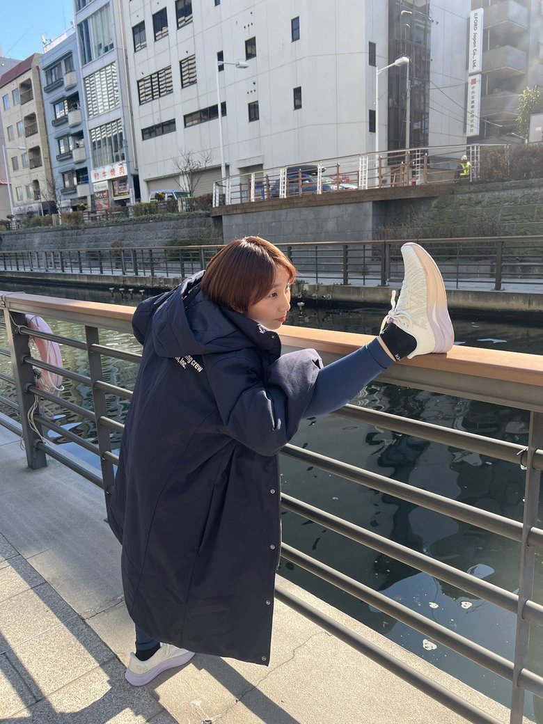 トレーニングに励む高橋さん