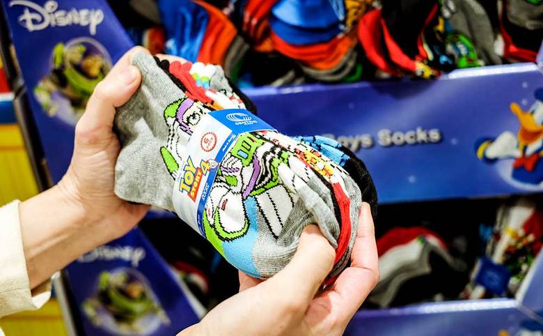 6:ボーイズソックス6足組　938円（税込）