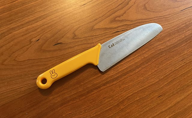 秋元さんの娘さんが使っている包丁