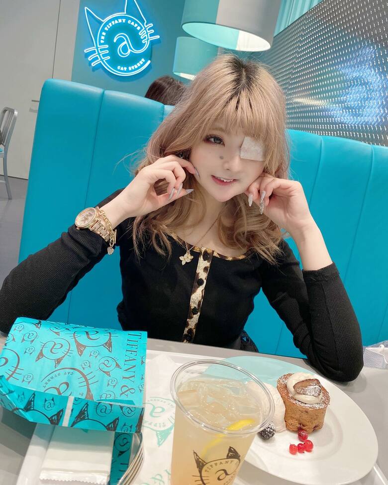ずっと気になっていた憧れのカフェへ行ったときの1枚