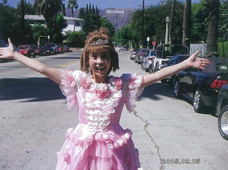 はしのさんから提供された当時の貴重な姫様カット