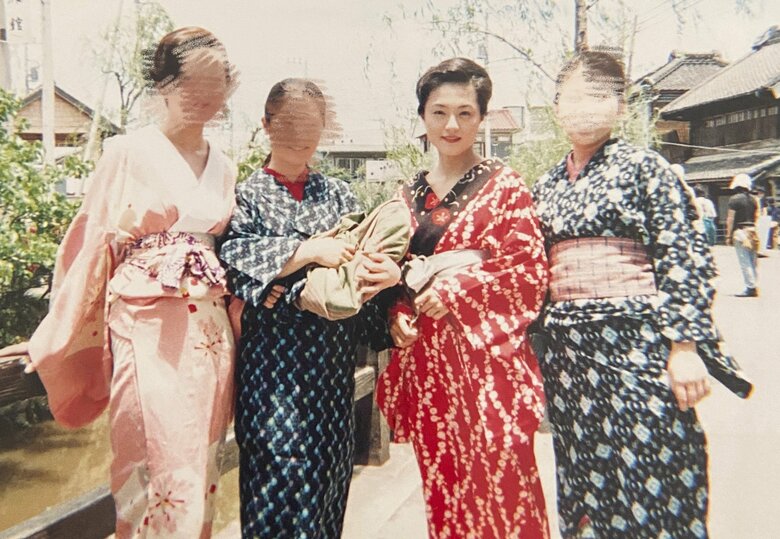 ドラマのエキストラに出演した時のかかずさん