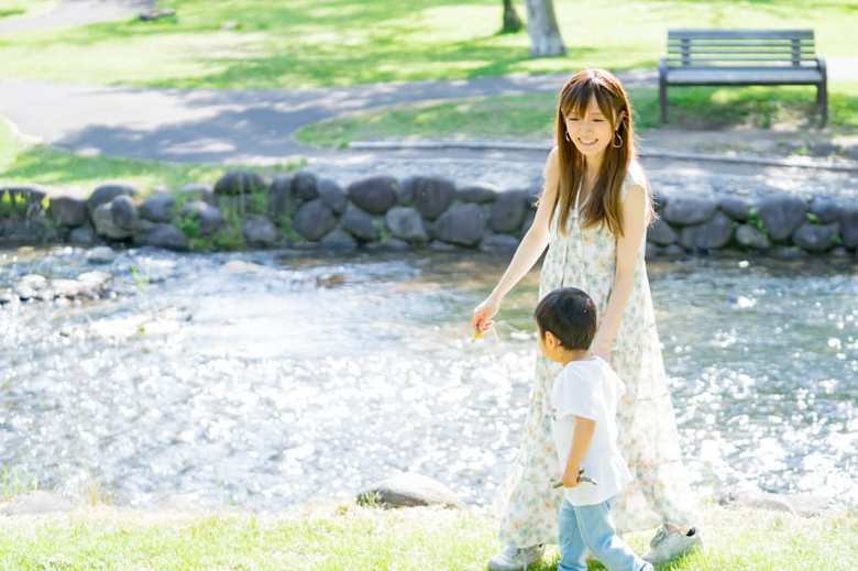 紺野あさ美さんと子ども