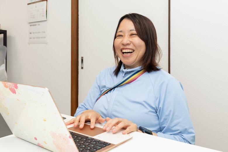 「代表」として前に出ることにも慣れてきたと話す中野さん