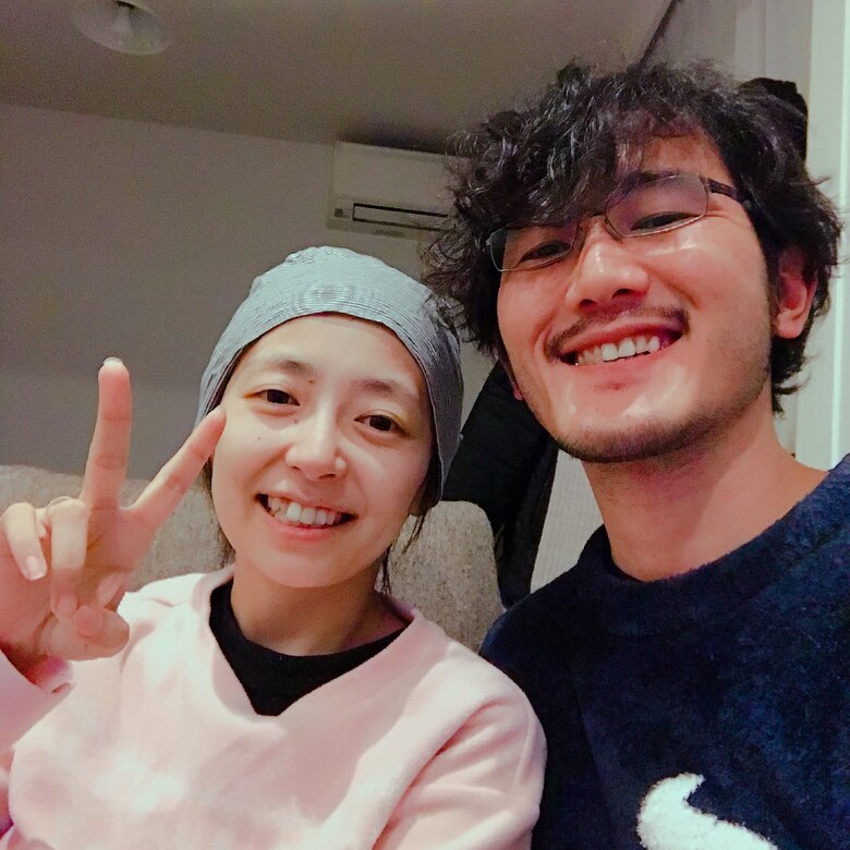 闘病中、夫の存在が大きな支えに。「夫が希望を見出してくれたから乗りきれました」