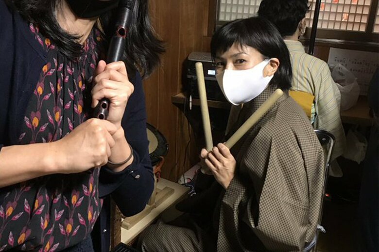 4年間、前座として修行した