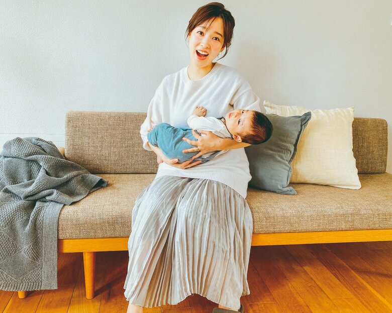 子育て中の奈津子さん