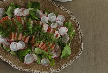 サーモンマリネサラダレシピ