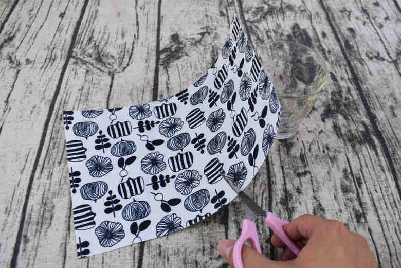 セリアのおすすめ商品「ナチュラル加湿フィルター 北欧風」の実物画像