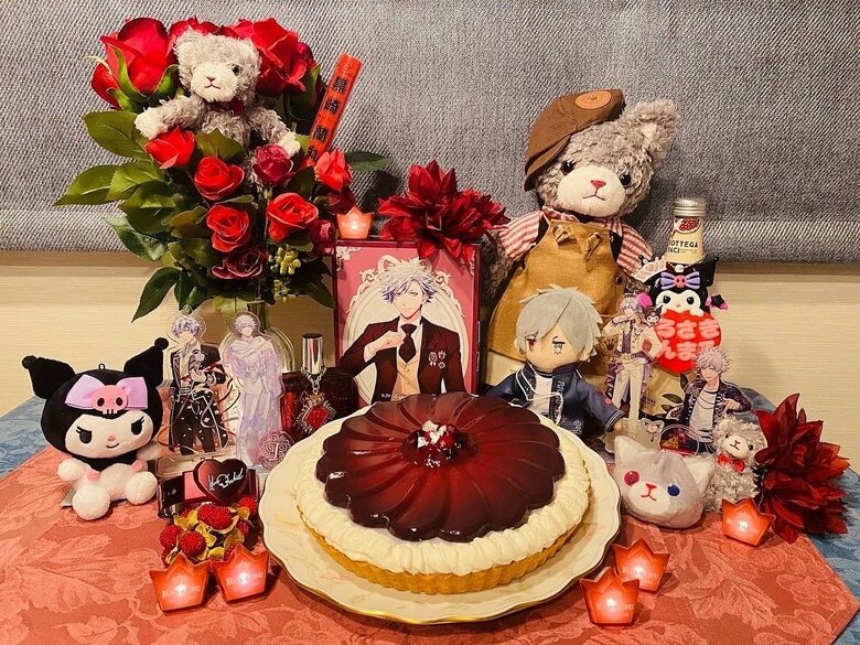 「うたの☆プリンスさまっ♪」の中で推している蘭丸さまの誕生日は手作りケーキでお祝い