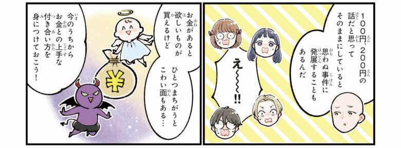 『マンガでわかる！ 小学生から知っておきたいお金のトラブル回避術』より