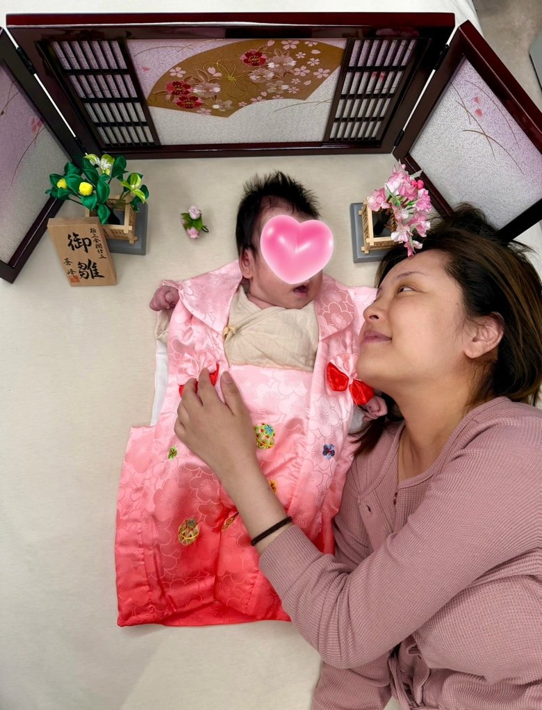 初めてのひな祭り