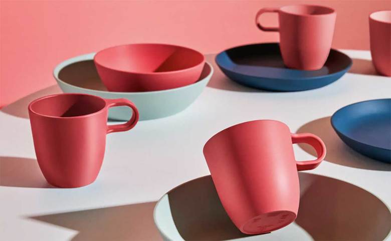 「TALRIKA/タルリカ」シリーズは、PLAプラスチックのみを使用。電子レンジ食器洗い乾燥機に対応可能