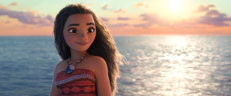 ディズニープリンセスのファッションとヘアスタイル(モアナ)4