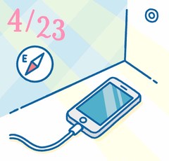 4月23日の開運風水｜スマホの置き場所を変えて運気をチャージ！