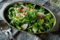 秋に向かう準備「アーモンドと梨サラダ」