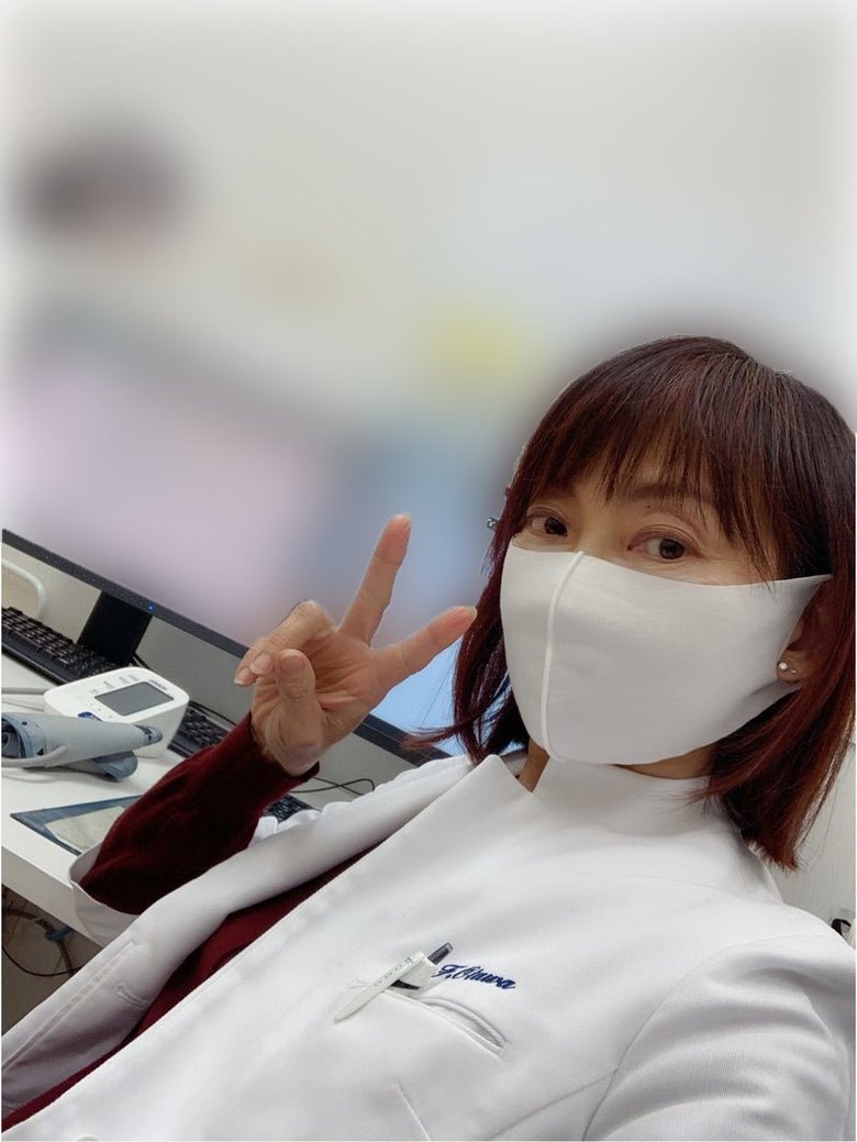 病院で勤務中のおおたわさん