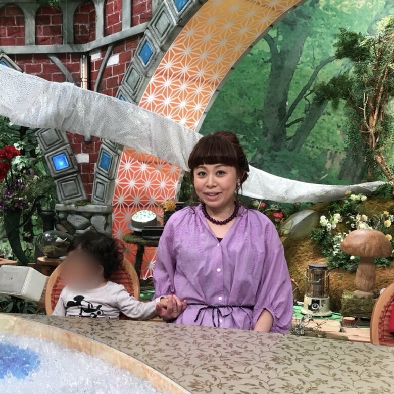 子どもが小さいときは一緒にスタジオ入りしたことも