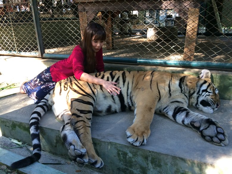 動物が大好きと話す森山さん