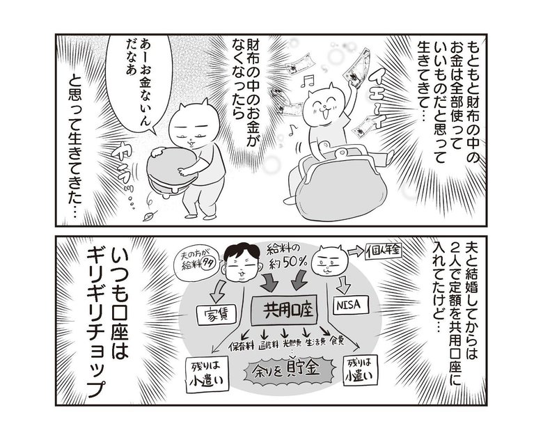 『さよなら！行き当たりばったり人生！お金管理も家事も全部ニガテな主婦の生まれ変わり奮闘記』より