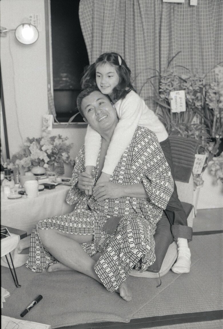 子煩悩で知られた辰夫さん。アンナさんには激アマなパパだった（写真提供／週刊女性）